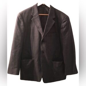 Abriani men’s Charcoal Sports Jacket 42”X30”)